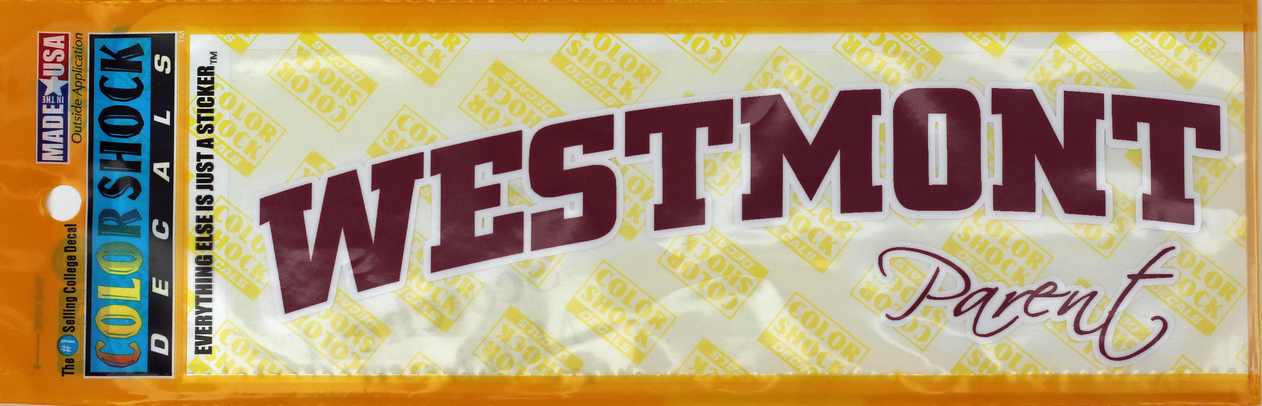 Image for the Color Shock Westmont Parent Decal product