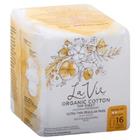 Image for the La Vie Cotton Top Sheet Pads with Wings, Ultra Thin, 16 units, Regular product