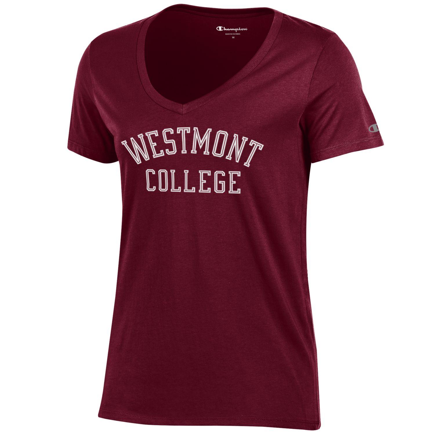 Image for the Champion University V Neck Short Sleeve Tee product