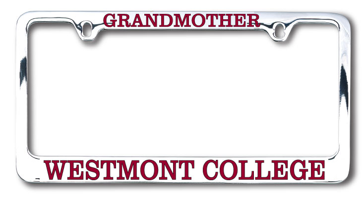 Image for the Grandmother Westmont License Plate Frame product