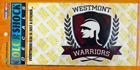 Image for the Color Shock Westmont Warrior Decal product