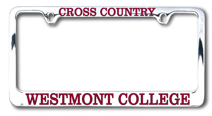 Image for the Cross Country Westmont License Plate Frame product