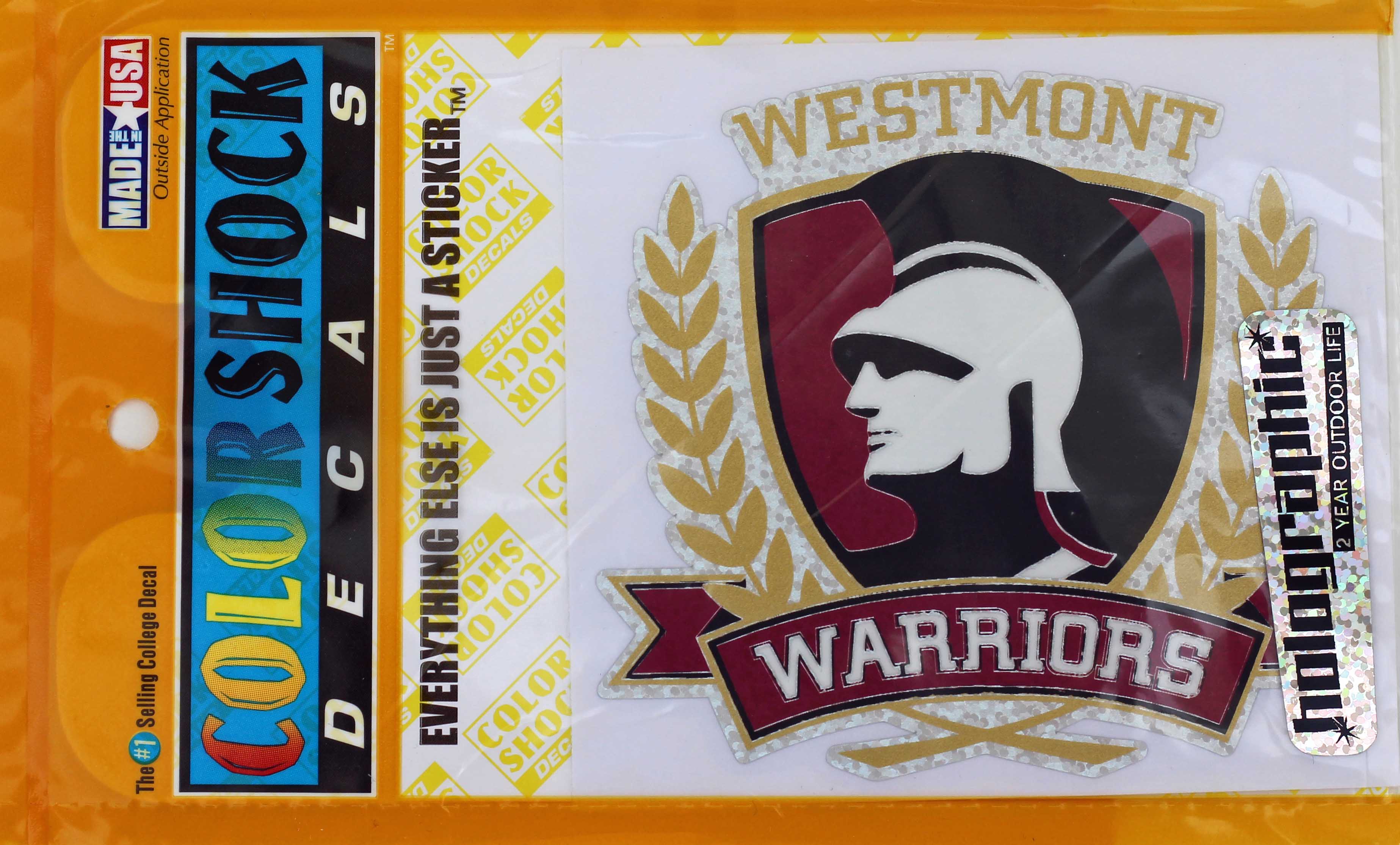 Image for the Color Shock Holographic Warrior Decal product