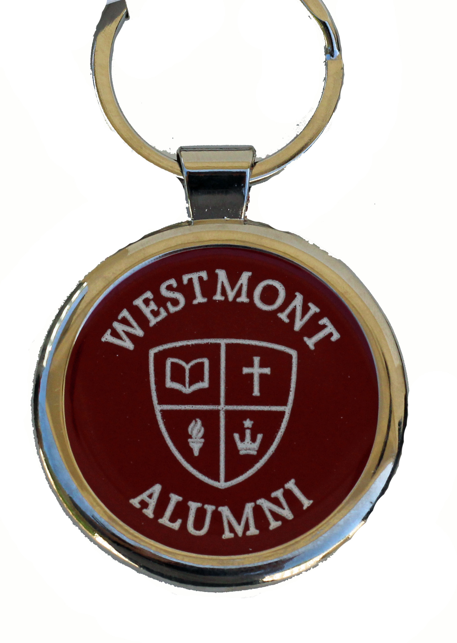 Image for the Spirit Westmont Seal Alumni Chrome Keyring product