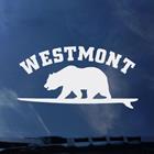 Image for the Color Shock Westmont Surf Bear Decal product