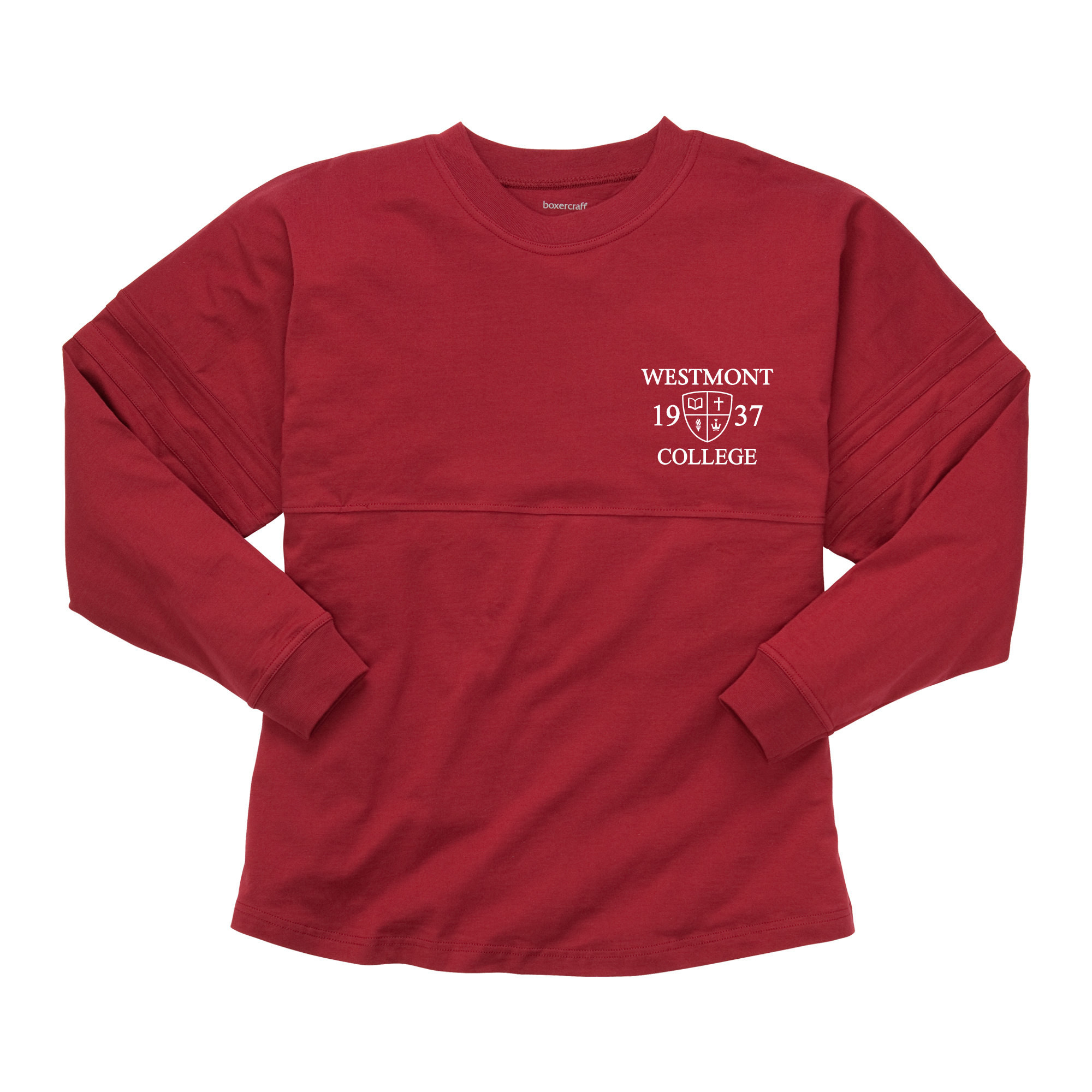 Image for the Boxercraft Youth Maroon Pom Pom Tee product