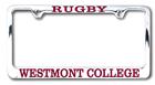 Image for the Rugby Westmont License Plate Frame product
