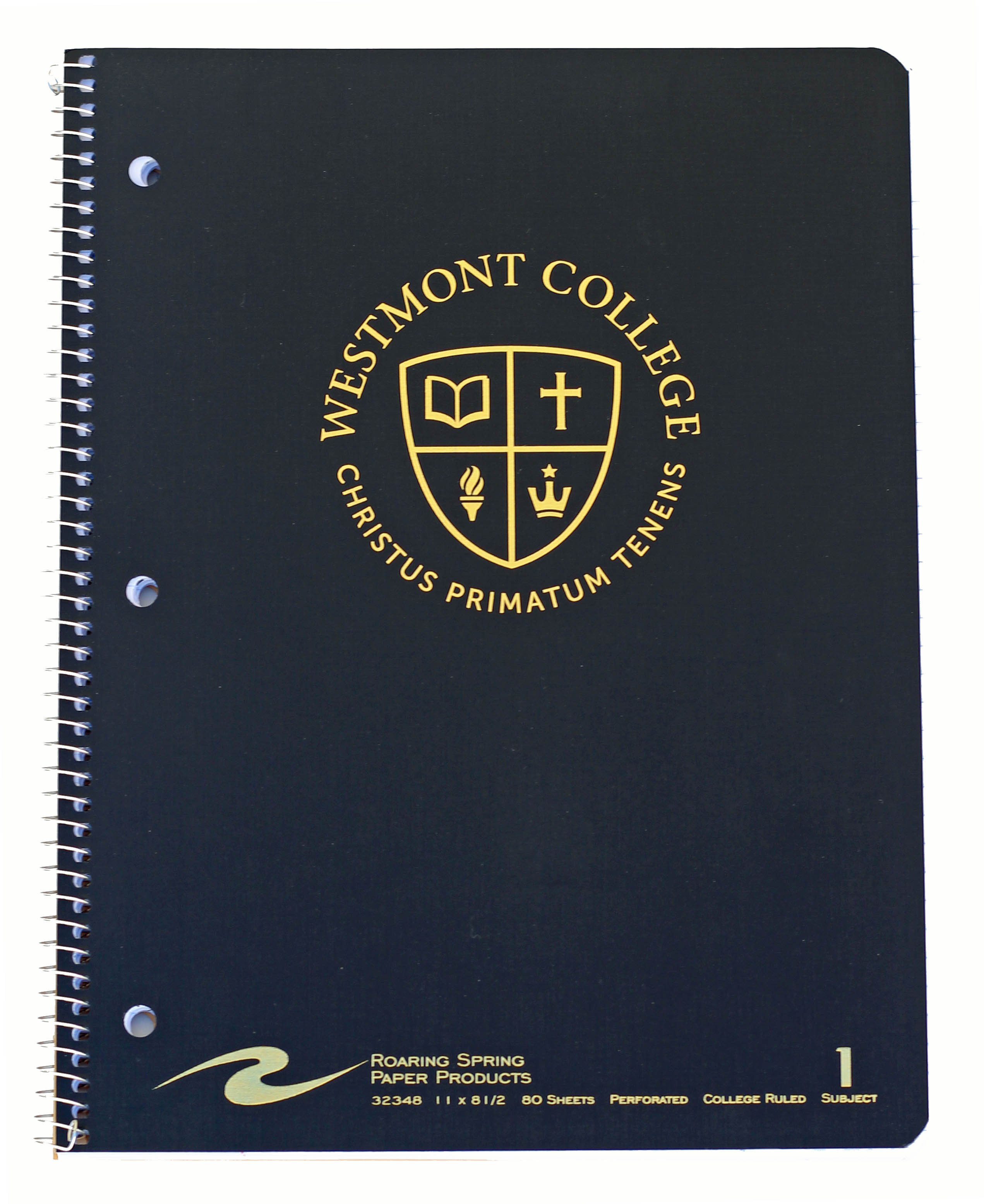 Alternative Image for the Westmont One Subject Notebook product