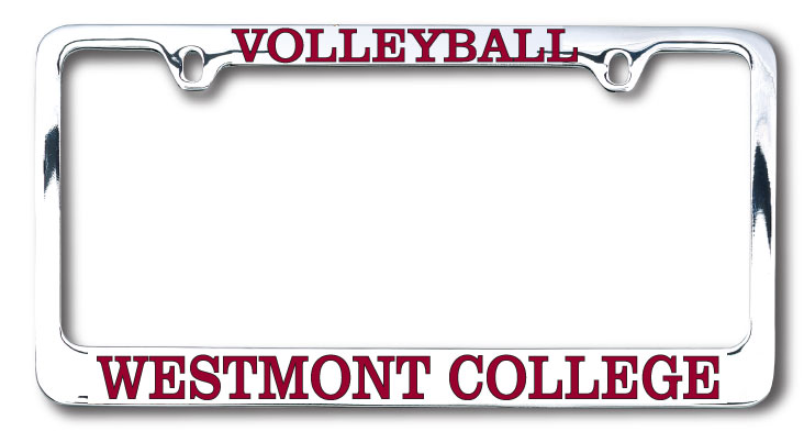 Image for the Volleyball Westmont License Plate Frame product