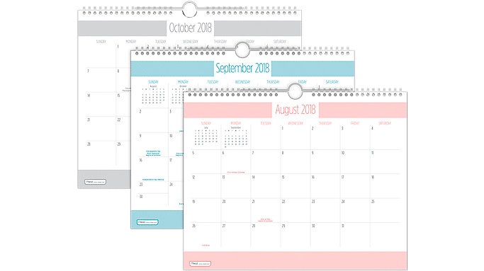 Image for the Mead Student Wall Calendar Aug-Jul product