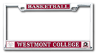 Image for the Basketball License Plate Frame w/seal & warriors logo product