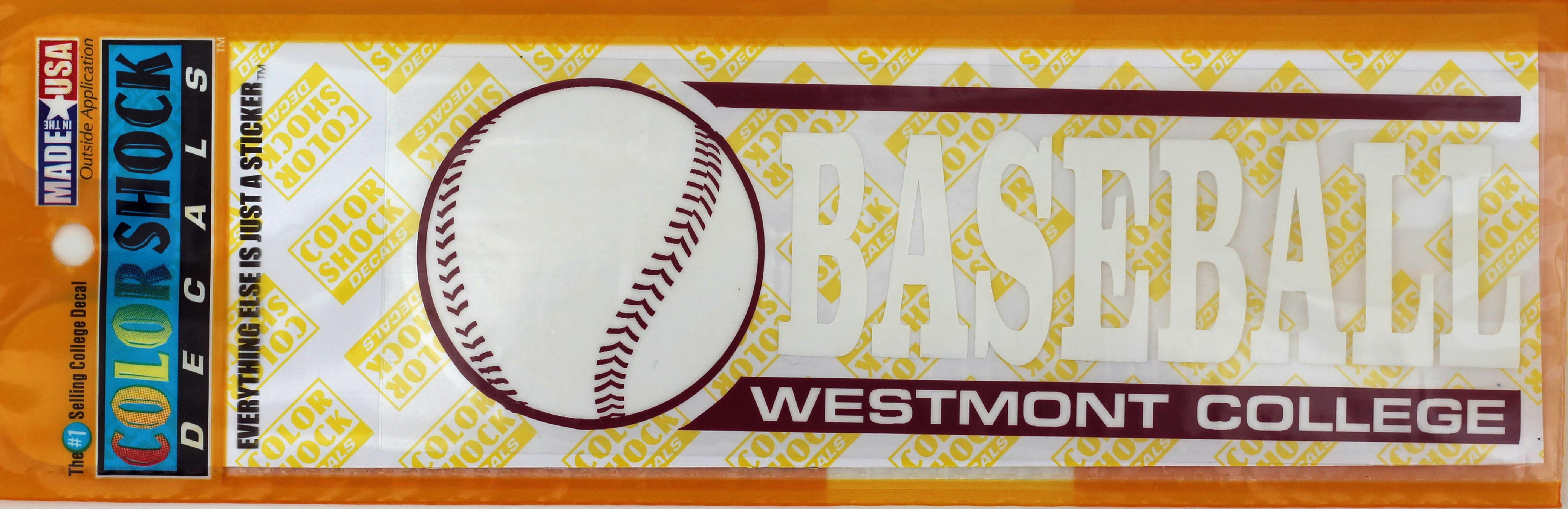 Image for the Color Shock Baseball Decal product