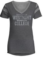 Image for the Camp David Women's Property of Westmont College V-Neck product