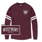Image for the League RaRa Sporty Stripe Football Tee product