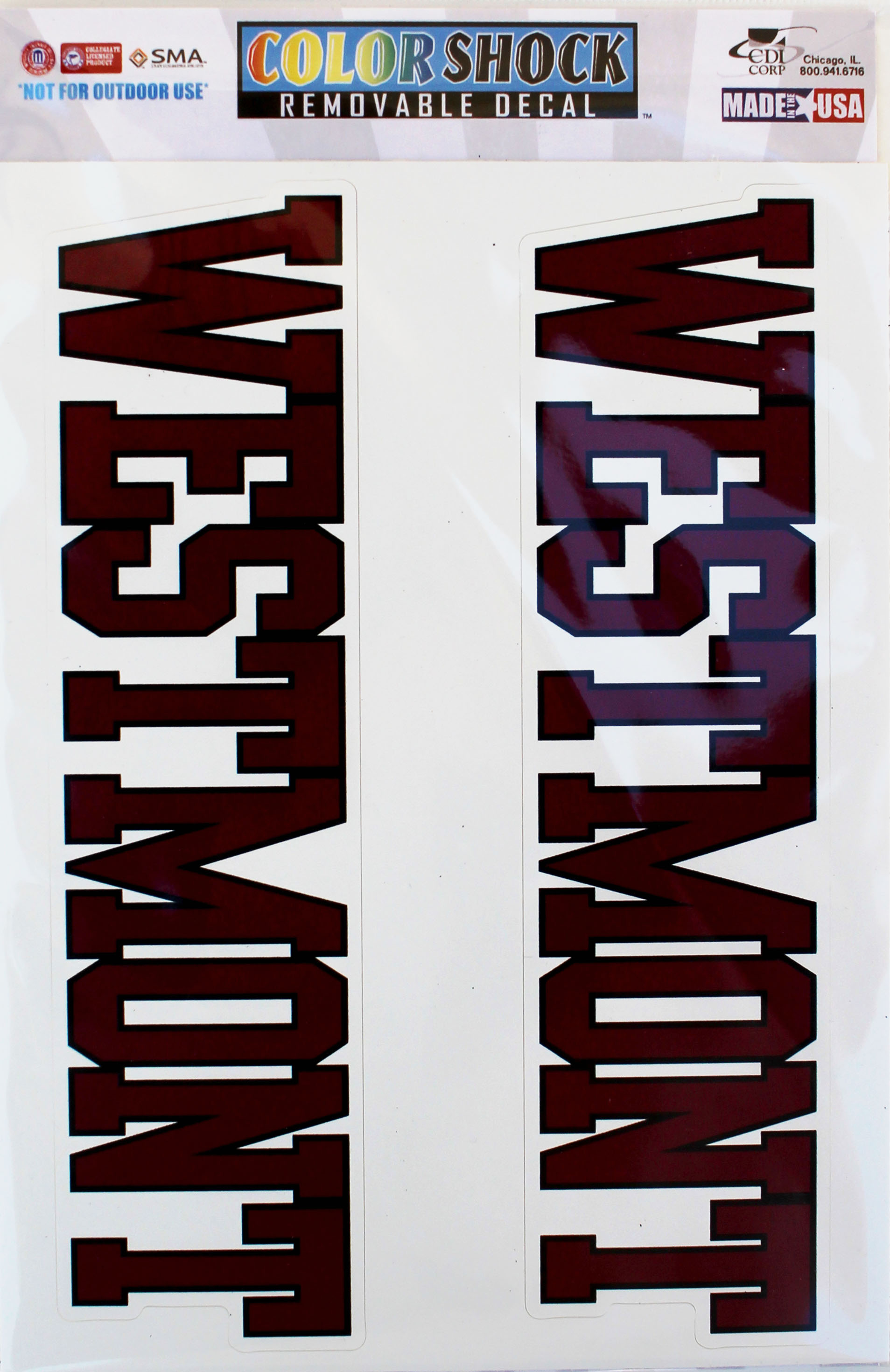 Image for the Westmont Removable Decal Double Pack product