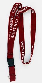 Image for the Maroon Westmont College Lanyard product