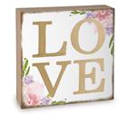 Image for the Burton Floral Love Shelf Sitter product