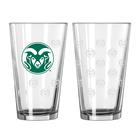 Image for the 16 OZ Ram Logo Satin Etch Pint product