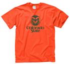 Image for the ORANGE JUST LOGO TEE product