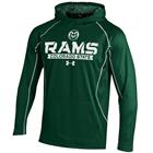 Image for the GREEN UA PULLOVER RAMS HOODY product
