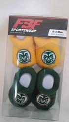 Image for the Ram Logo Baby Bootie Sets product