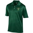 Image for the Colorado State Textured Stripe Polo- AVAILABLE IN GREEN, WHITE ORANGE OR TITANIUM GREY product