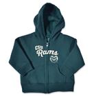 Image for the GREEN INF/TOD CSU RAMS FULL ZIP HOODY product